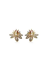 Jeweled Bee Post Earrings