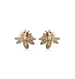 Jeweled Bee Post Earrings
