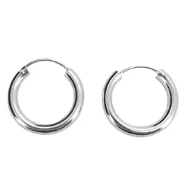 Sterling Silver Hoop Earrings