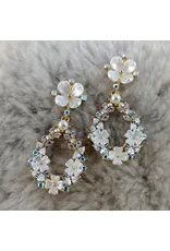 Imperial Flower Tiara Earrings