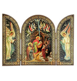 Nativity Triptych Icon
