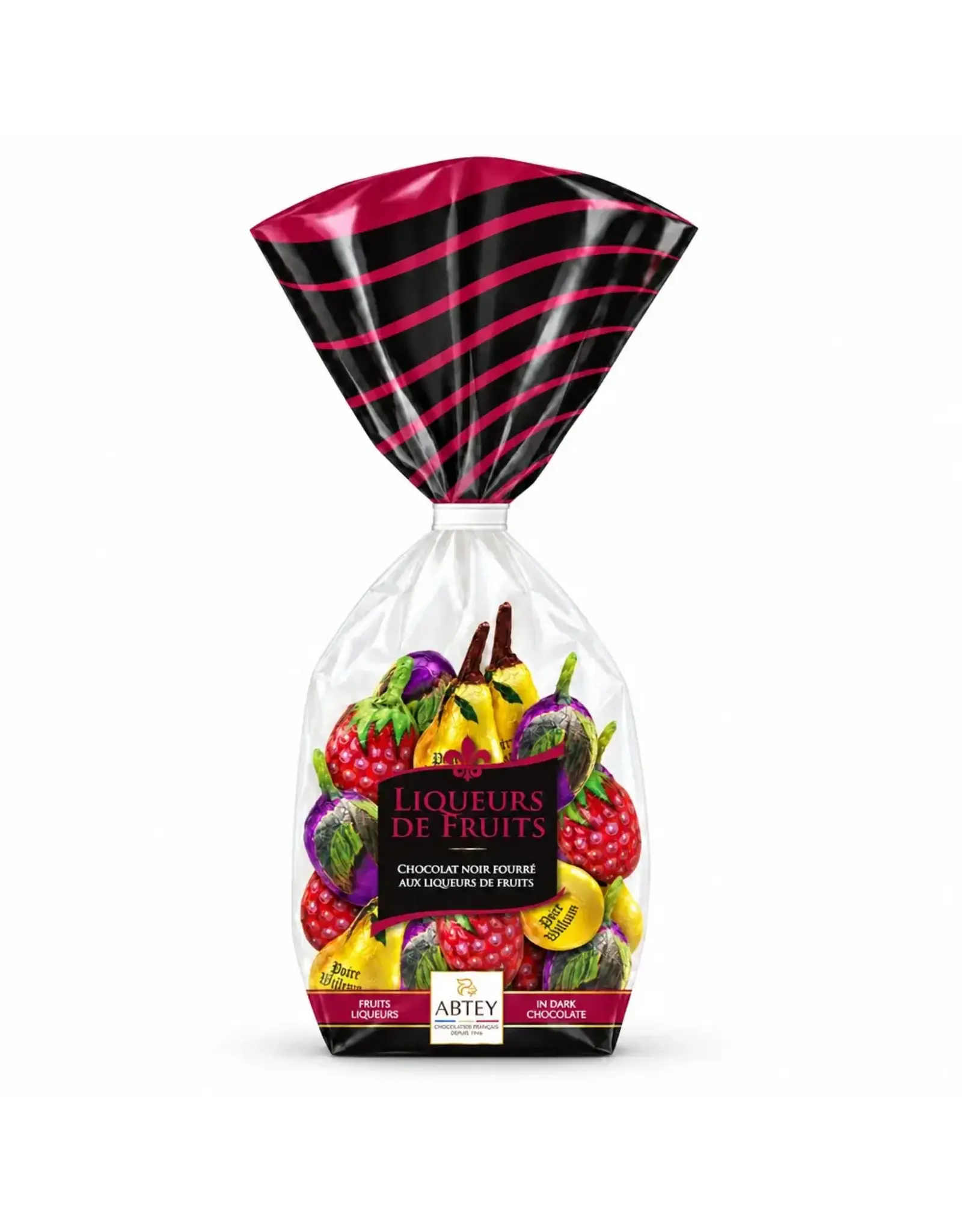 Abtey Liqueurs de Fruits Dark Chocolate Bag