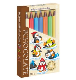 Penguins Belgian Milk Chocolate Pencils
