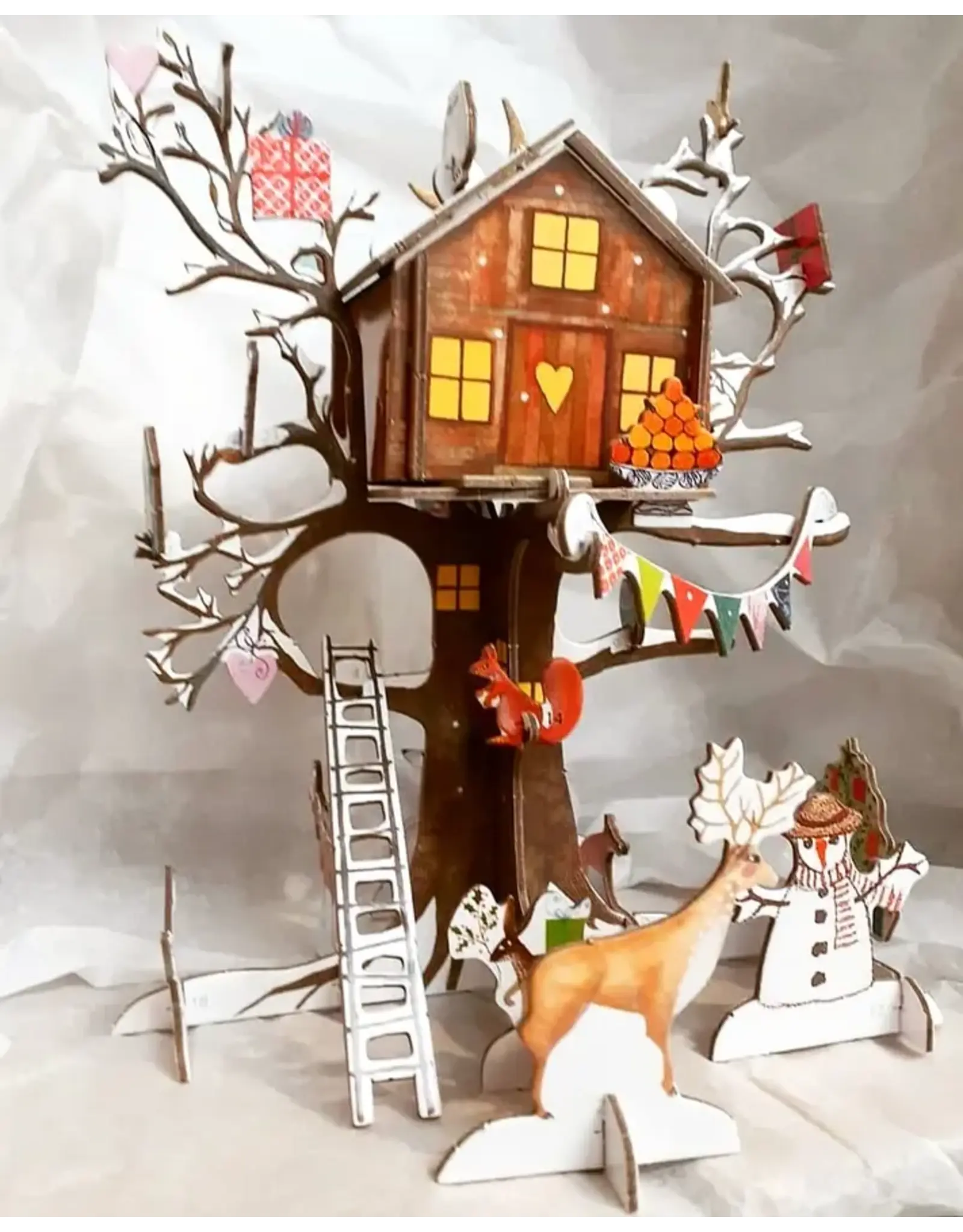 Christmas Treehouse 3-D Advent Calendar