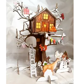 Christmas Treehouse 3-D Advent Calendar