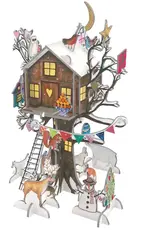 Christmas Treehouse 3-D Advent Calendar