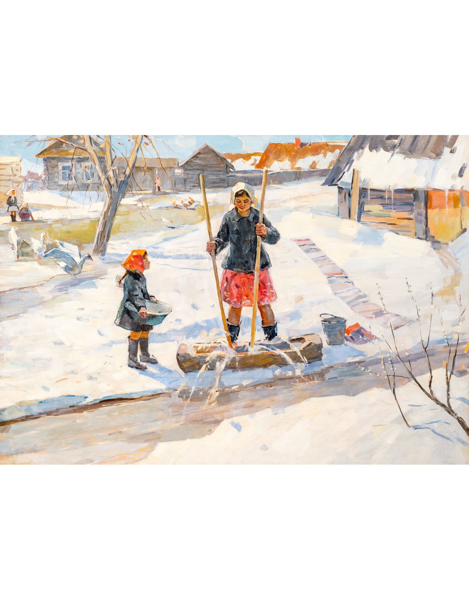 Winter 11 1/2" x 14" Print