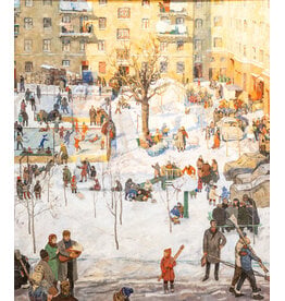 Our Courtyard 11" x 14 1/2" Print