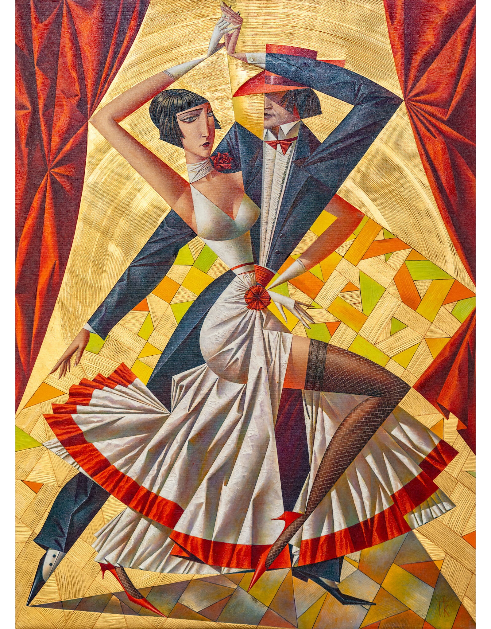 Georgy Kurasov "Tango Night" Original Painting