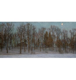 Blue Shadows on Msta River 14" x 7"  Print
