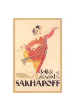 Clotilde & Alexander Sakharoff by Georges Barbier Magnet