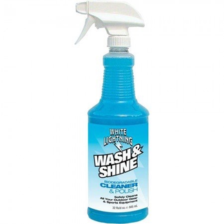 WHITE LIGHTNING WASH & SHINE 32OZ ENGLISH