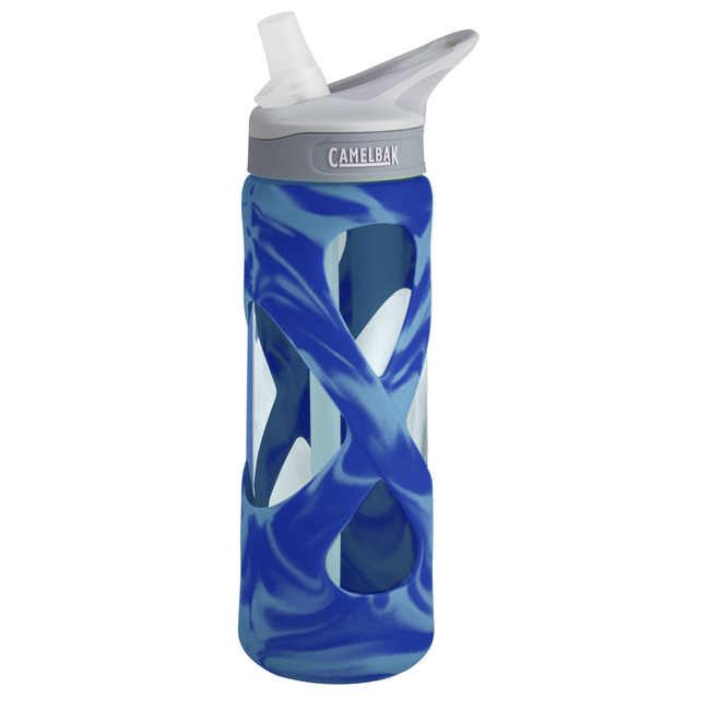 CAMELBAK EDDY GLASS .7L BLUE/AQUA SWIRL
