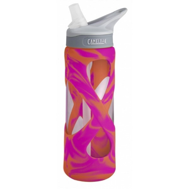 CAMELBAK EDDY GLASS .7L PINK/ORANGE SWIRL