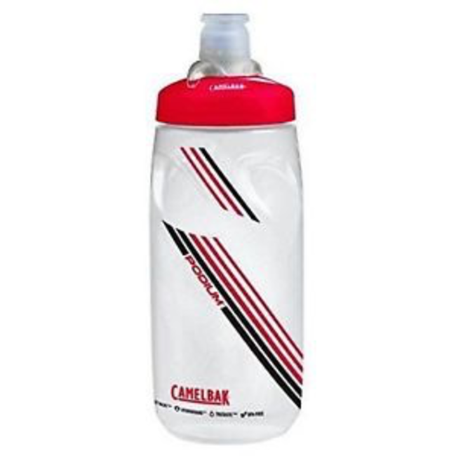 CAMELBAK PODIUM 24 OZ CLEAR RED