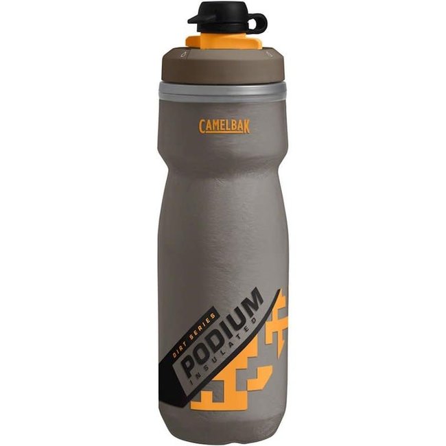 CAMELBAK PODIUM DIRT SERIES CHILL 21OZ SHADOW GREY/SULPHUR