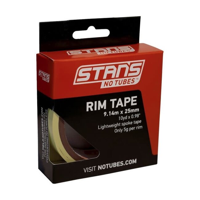 STAN'S TAPE RIM 10YDX25MM PACKAGED AS0033