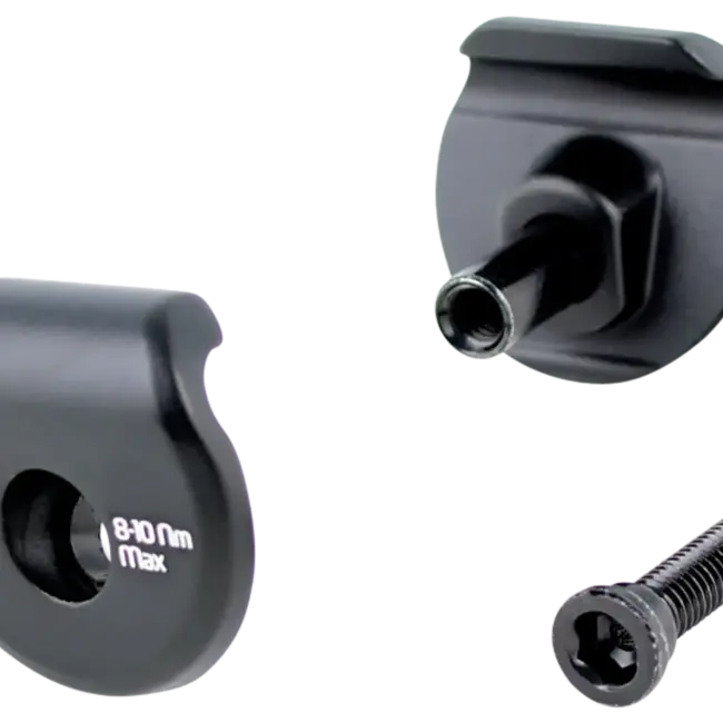 Trek 2-Bolt Seatpost 7x7mm Saddle Clamp Ears BLACK