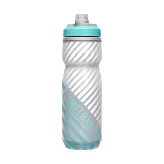 CAMELBAK CAMELBAK PODIUM CHILL OUTDOOR 21OZ, GREY TEAL STRIPE