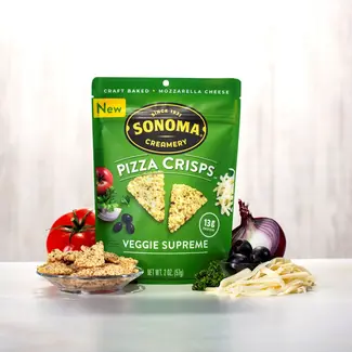 SONOMA SONOMA VEGGIE SUPREME PIZZA CRIPS  2OZ