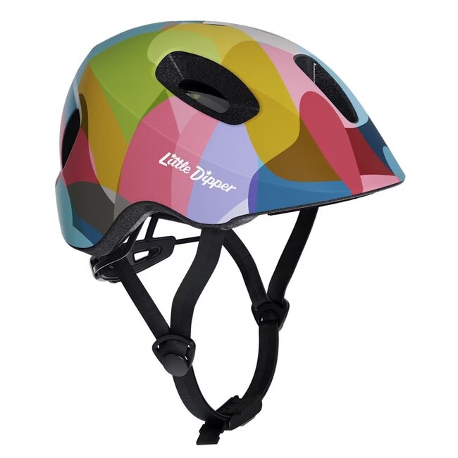 Trek Little Dipper Mips Bike Helmet Multicolor Puzzle matte