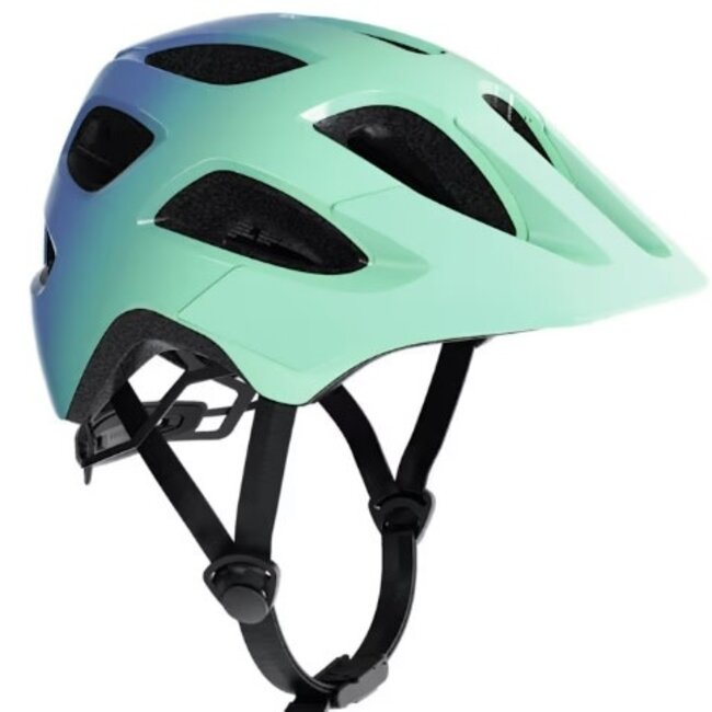 Trek Tyro Youth Bike Helmet Aloha Green/UltraViolet gloss