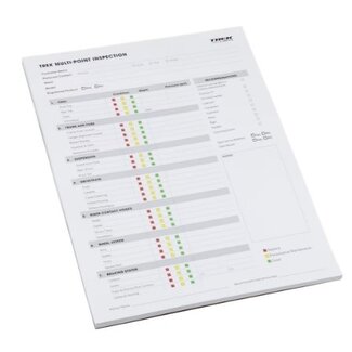 TREK Trek Certified Service Multipoint Inspection Form