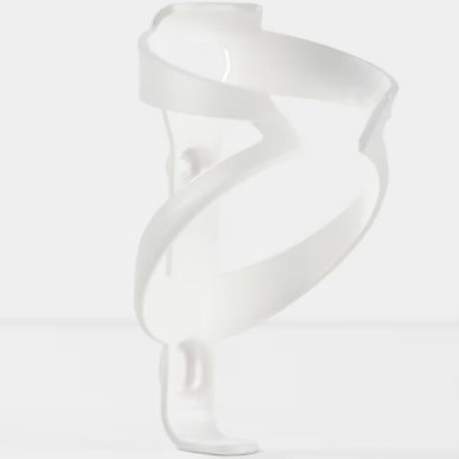 Trek Elite Recycled Water Bottle Cage White Gloss