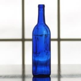 Blue Wine bottle