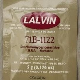 Lalvin 71B-1122 - fruity yet fresh