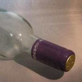 Purple/Silver Grape PVC Shrink Capsules (30/bag)