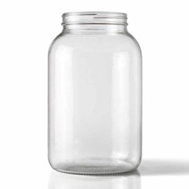 Glass Jar wide mouth