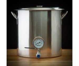 Brew Pot w Thermometer & Valve - Worts and All