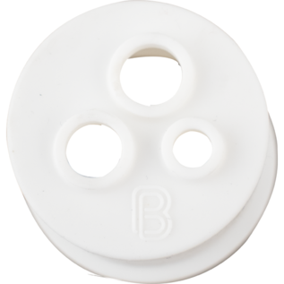 BrewBuilt 3 hole Stopper for Glass Carboy