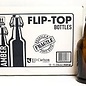 1 liter Flip top bottles Case of 12