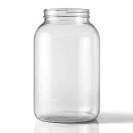Glass Jar wide mouth  4/Case