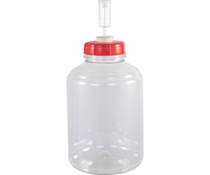 Environmental Express Wide-Mouth Clear Glass Bottle, Level 3, 10 L | Cole-Parmer