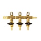 3 -Way Gas Manifold 5/16 -  (Brass)