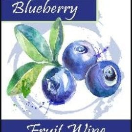 Blueberry Wine Labels 30/Pack
