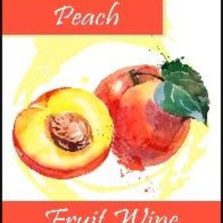 Peach Wine Labels 30/Pack