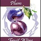 Plum Wine Labels 30/Pack