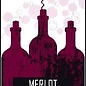 Merlot Wine Labels 30/Pack