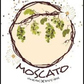 Moscato Wine Labels 30/Pack