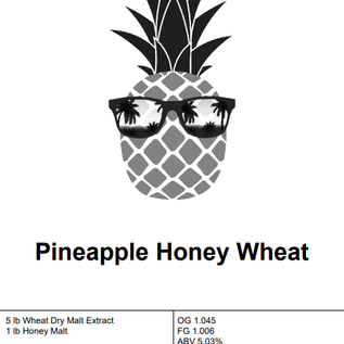 Pineapple Honey Wheat- 5Gal Extract Kit