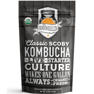 Classic Kombucha SCOBY Starter Culture