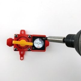 BlowTie 2 Diaphragm Spunding Valve with Gauge