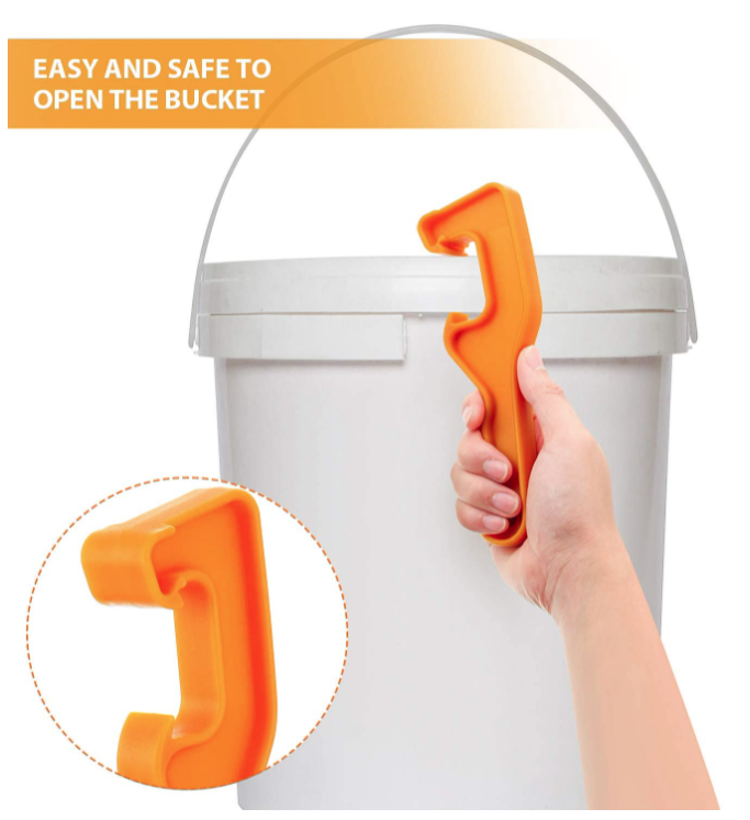 4 Chiavi Apri Secchio In Metallo E Plastica Per Coperchi Di Lattine, Vernice, Secchi E Barattoli - Apribottiglie Universale Multiuso