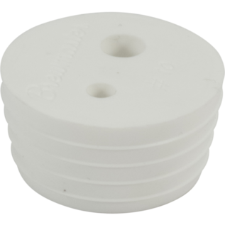 Two Hole #10  Silicone Stopper