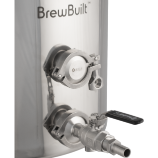 BrewBuilt 10 Gal Induction With T.C. Ball Valve