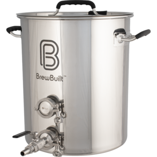 BrewBuilt 10 Gal Induction With T.C. Ball Valve